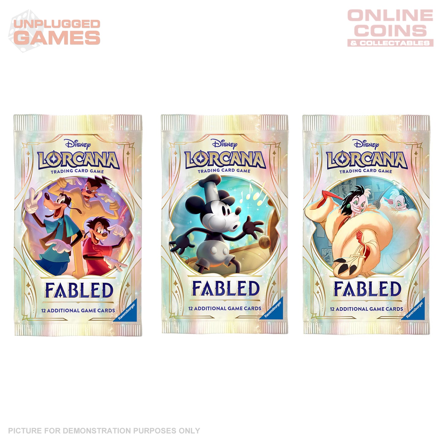 Lorcana - Series 9 - DLC Fabled - SEALED Booster Box (24 Packs)