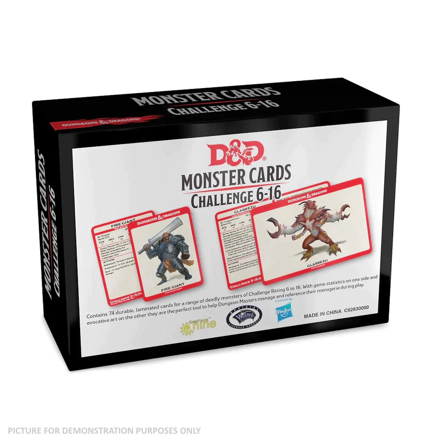 Dungeons & Dragons Monster Cards Challenge Deck 6-16