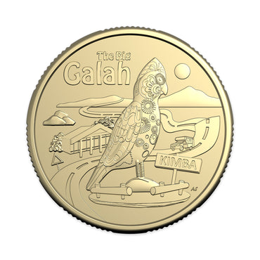 2025 Aussie Big Things 2 - Uncirculated $1 Coin in Card - The Big Galah