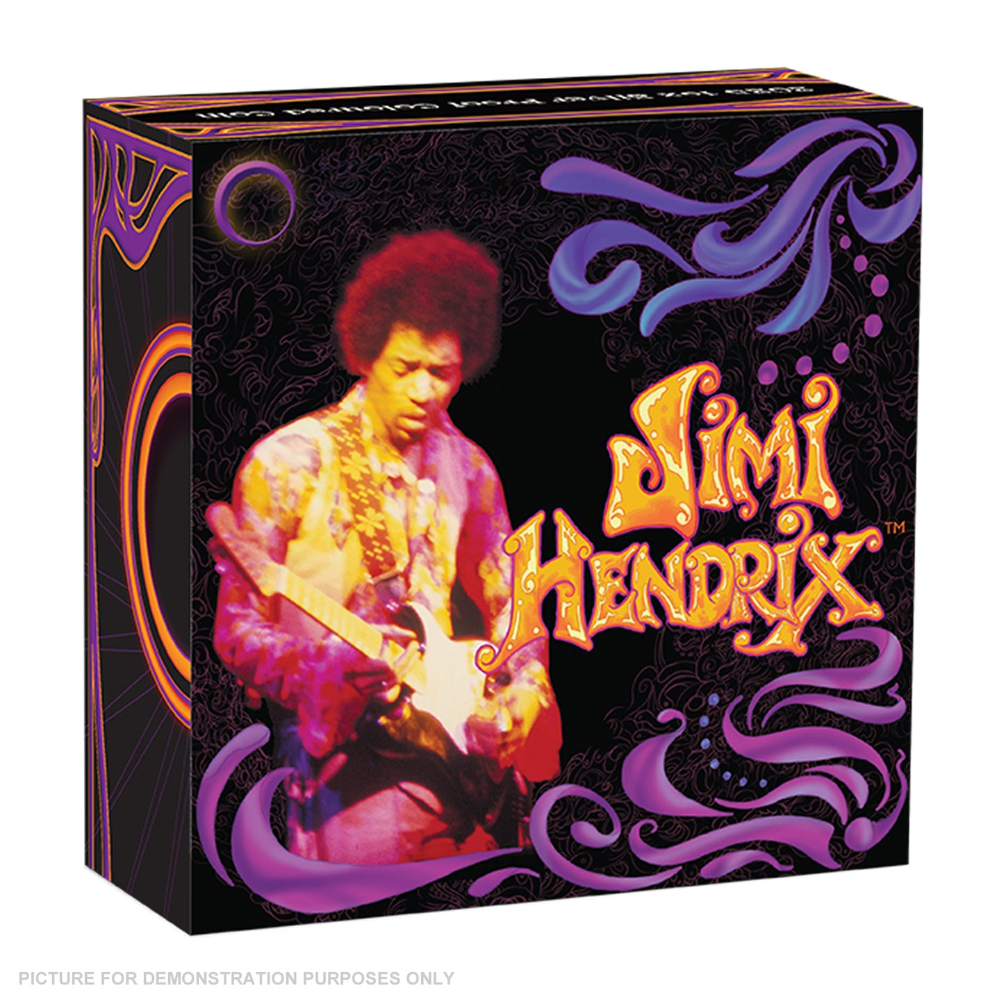 2025 Perth Mint - Jimi Hendrix 1oz Silver Proof Coloured Coin