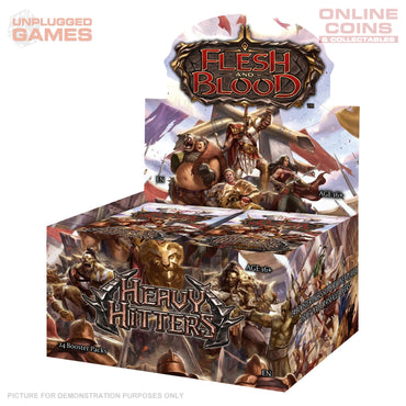 Flesh and Blood TCG - Heavy Hitters - SEALED CASE of 4 Booster Boxes
