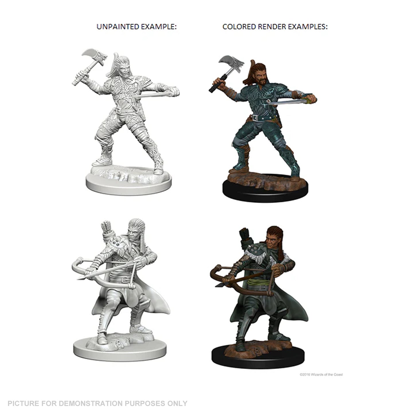 Dungeons and Dragons Nolzurs Marvelous Unpainted Miniatures Human Male Ranger