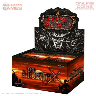 Flesh and Blood TCG - The Hunted - Sealed Case of 4 Booster Boxes