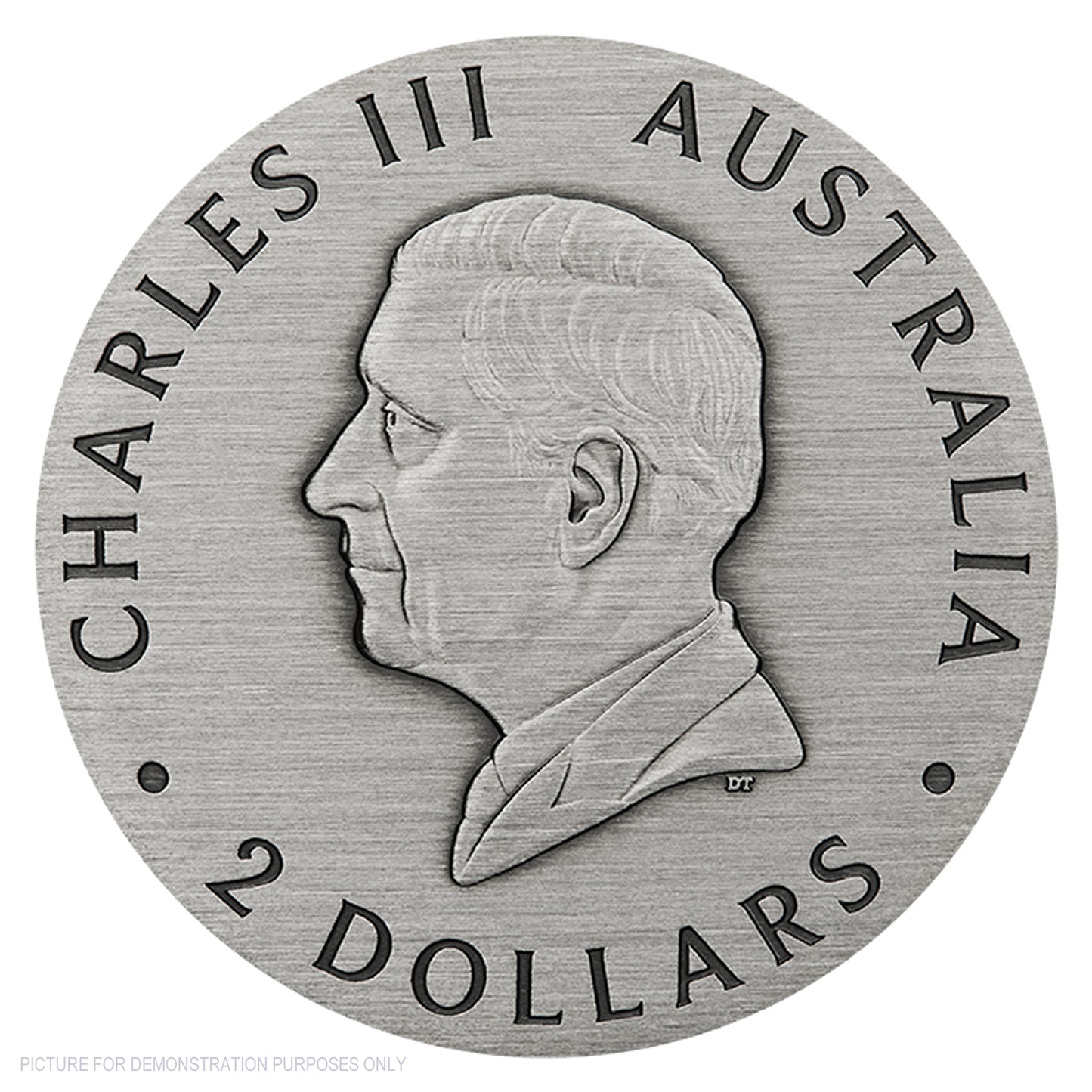 2025 Perth Mint Honey Bee 2oz Silver Antiqued Coloured Coin
