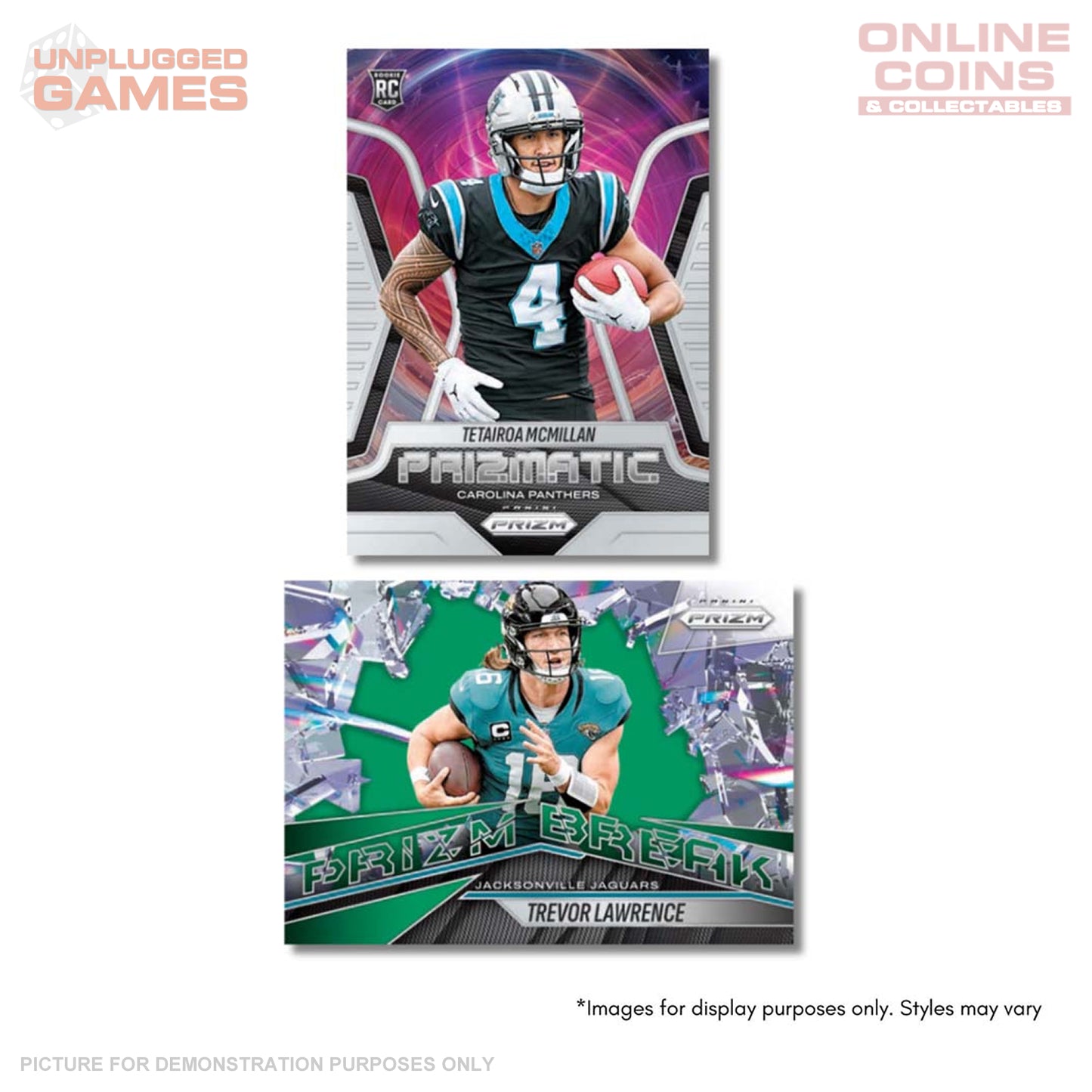 Panini Prizm NFL Football Fat Pack 2025 - SEALED BOX (12 Packs)