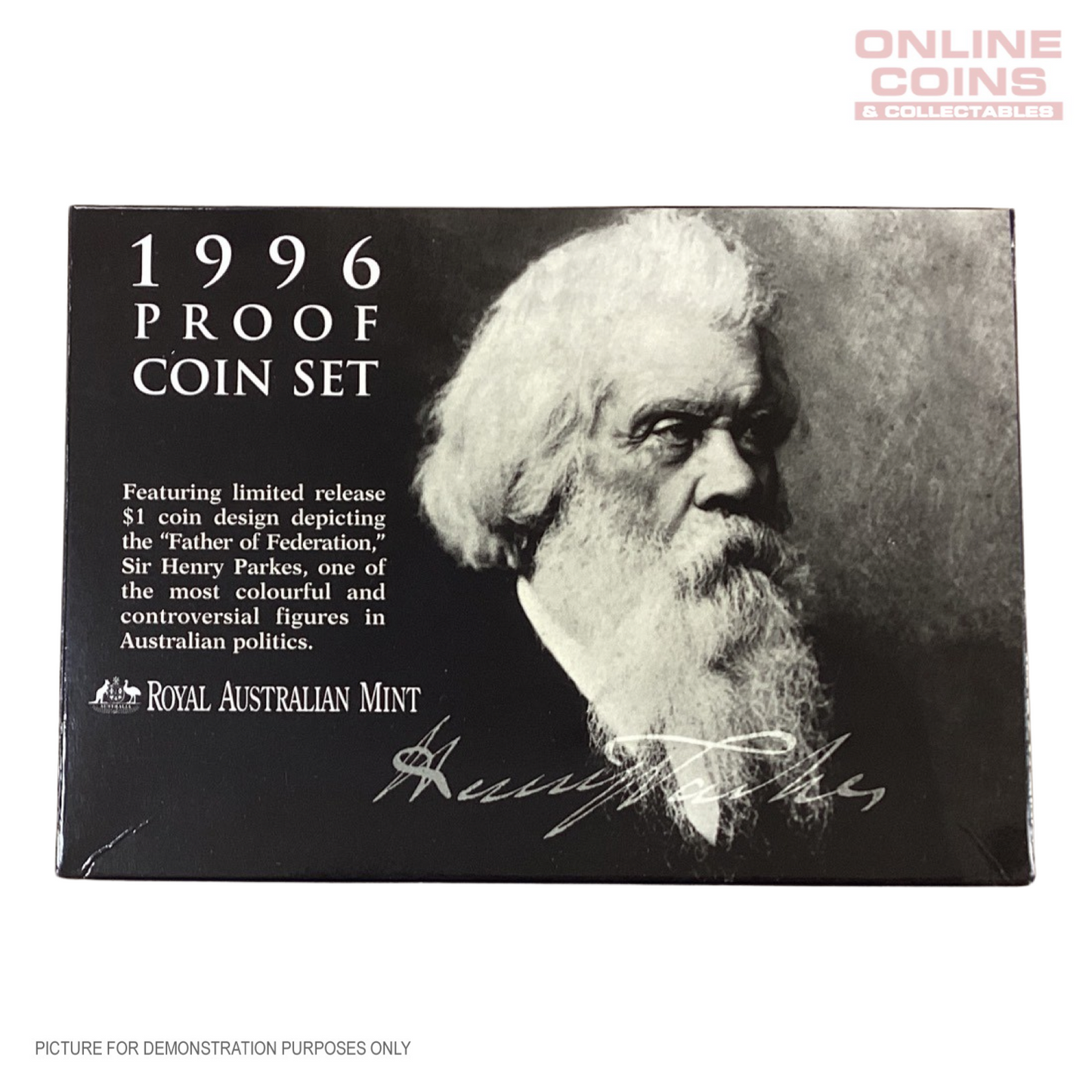 1996 Royal Australian Mint Six Coin PROOF Year Set - Sir Henry Parkes