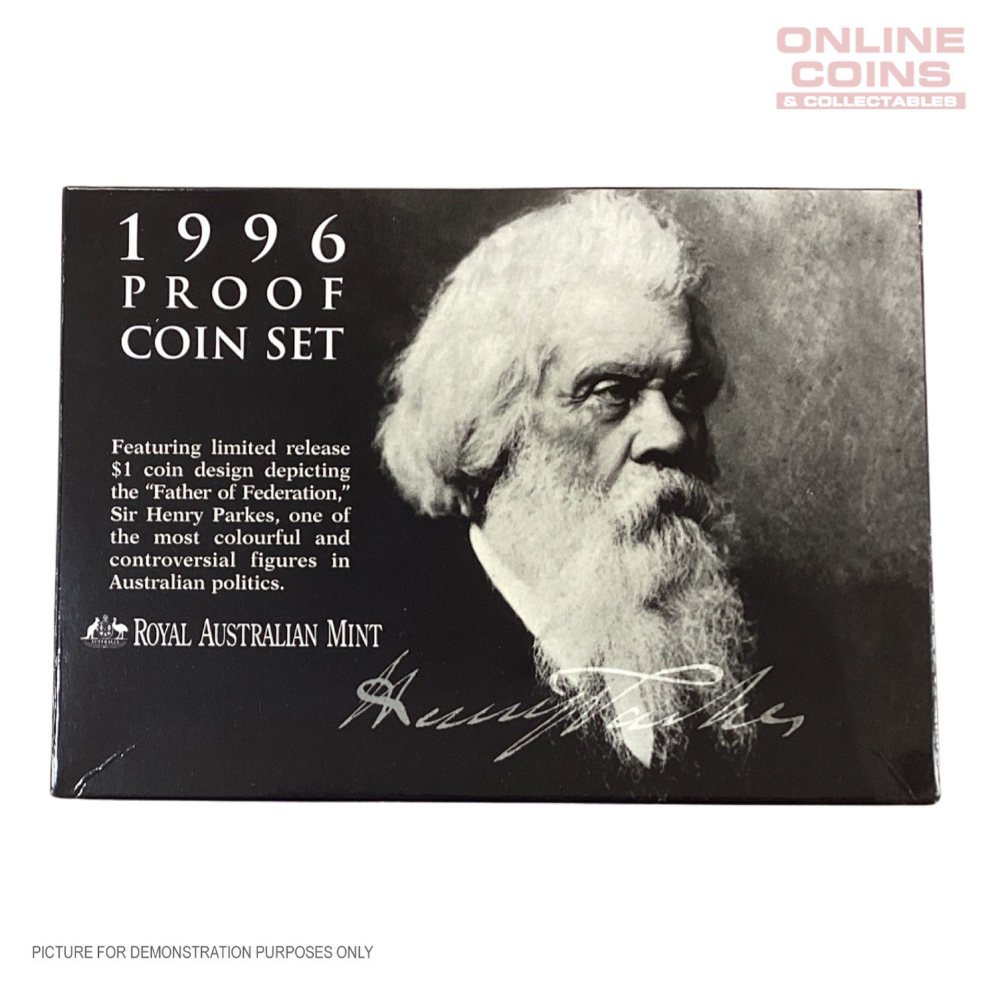 1996 RAM Proof Six Coin Set "Henry Parkes"