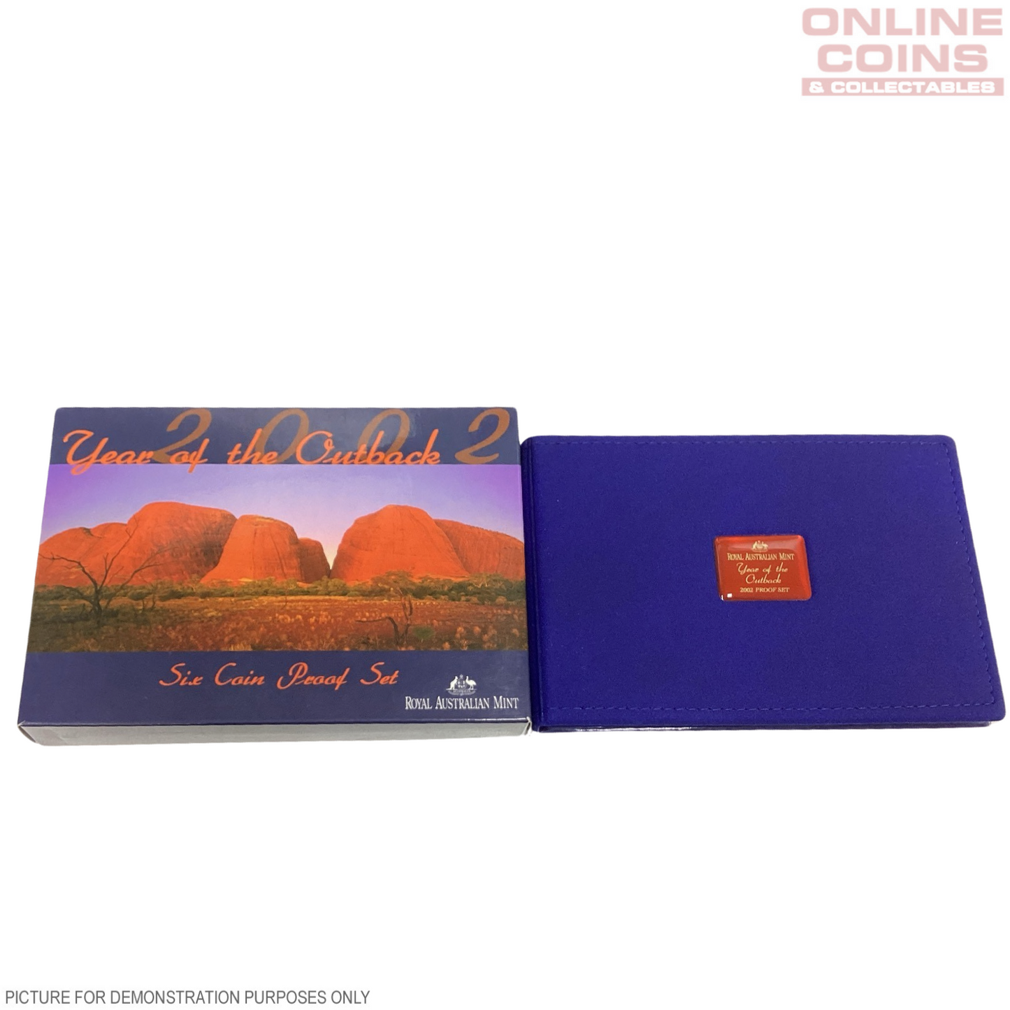 2002 Royal Australian Mint Six Coin PROOF Year Set - Year of the Outback
