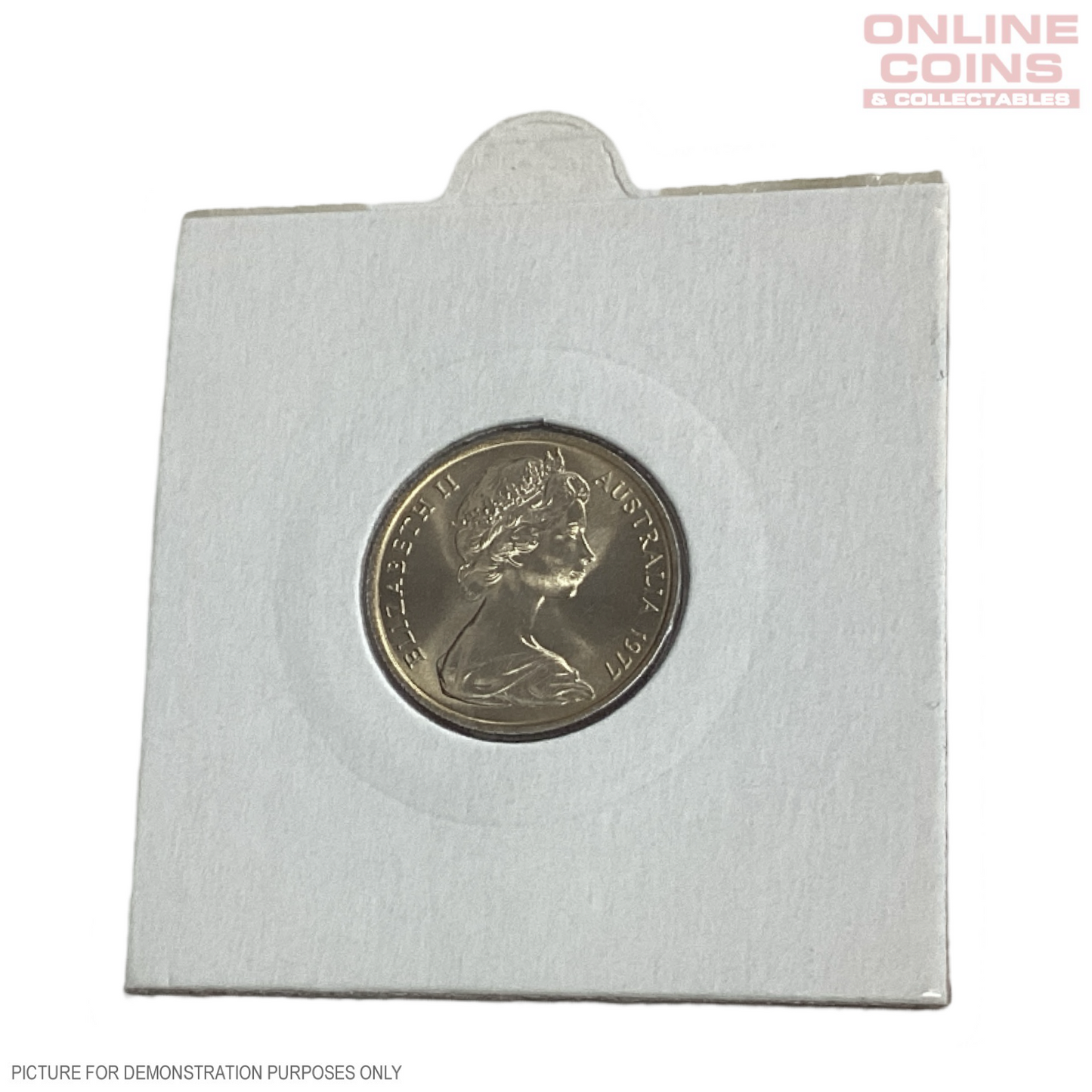 1977 Uncirculated Australian 5c Coin From RAM Roll