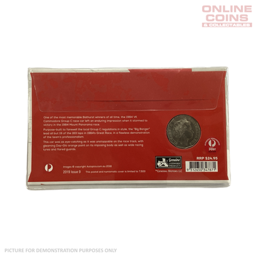 2019 Holden's Motorsport Legends 50 Years of Holden Bathurst- 1984 VK Commodore Coloured 50c PNC