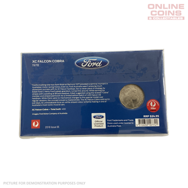 2018 Ford 1978 XC Falcon Cobra Coloured 50c PNC