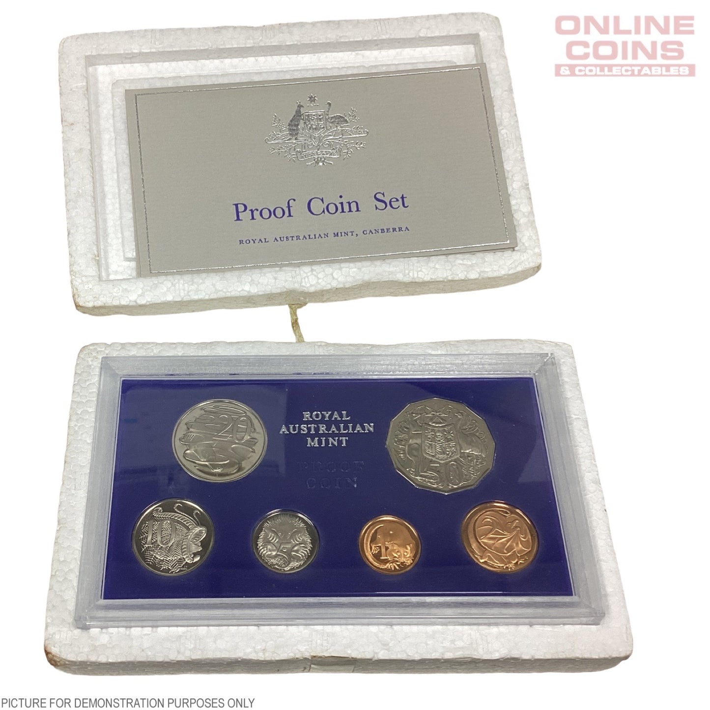 1976 Royal Australian Mint Six Coin PROOF Year Set