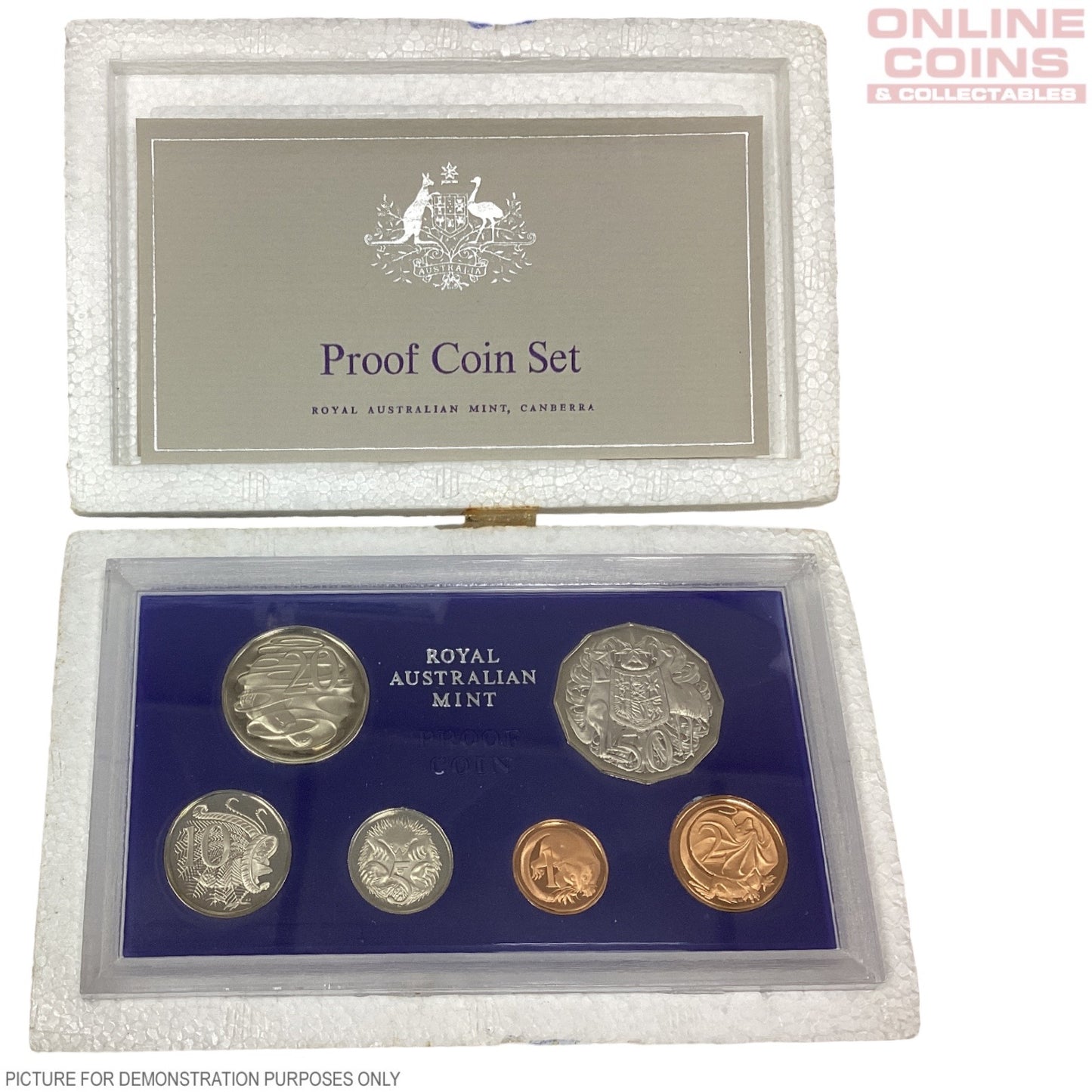 1978 Royal Australian Mint Six Coin PROOF Year Set