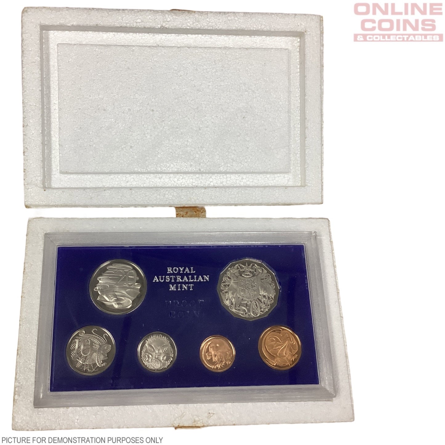 1972 Royal Australian Mint Six Coin PROOF Year Set