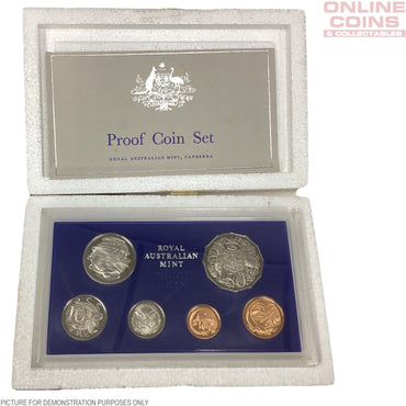 1975 Royal Australian Mint Six Coin PROOF Year Set