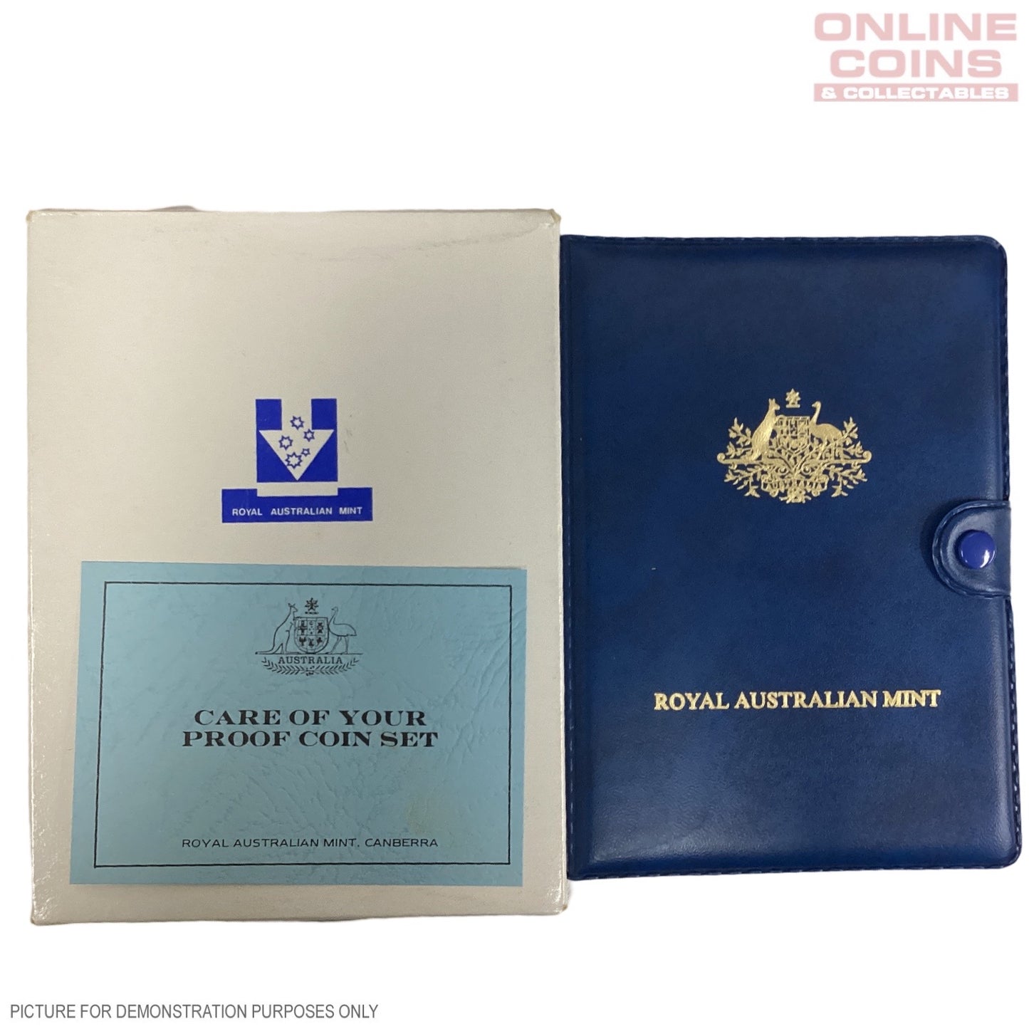 1986 Royal Australian Mint Seven Coin PROOF Year Set - International Year of Peace