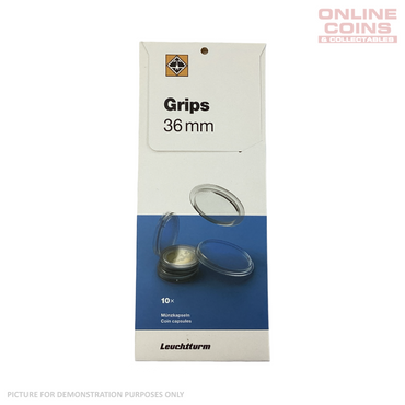 Lighthouse Coin Capsules - Round 36mm - Packet of 10