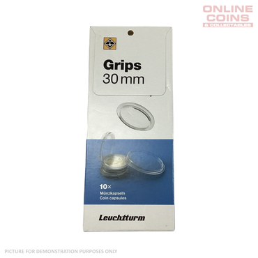 Lighthouse Coin Capsules - Round 30mm - Packet of 10