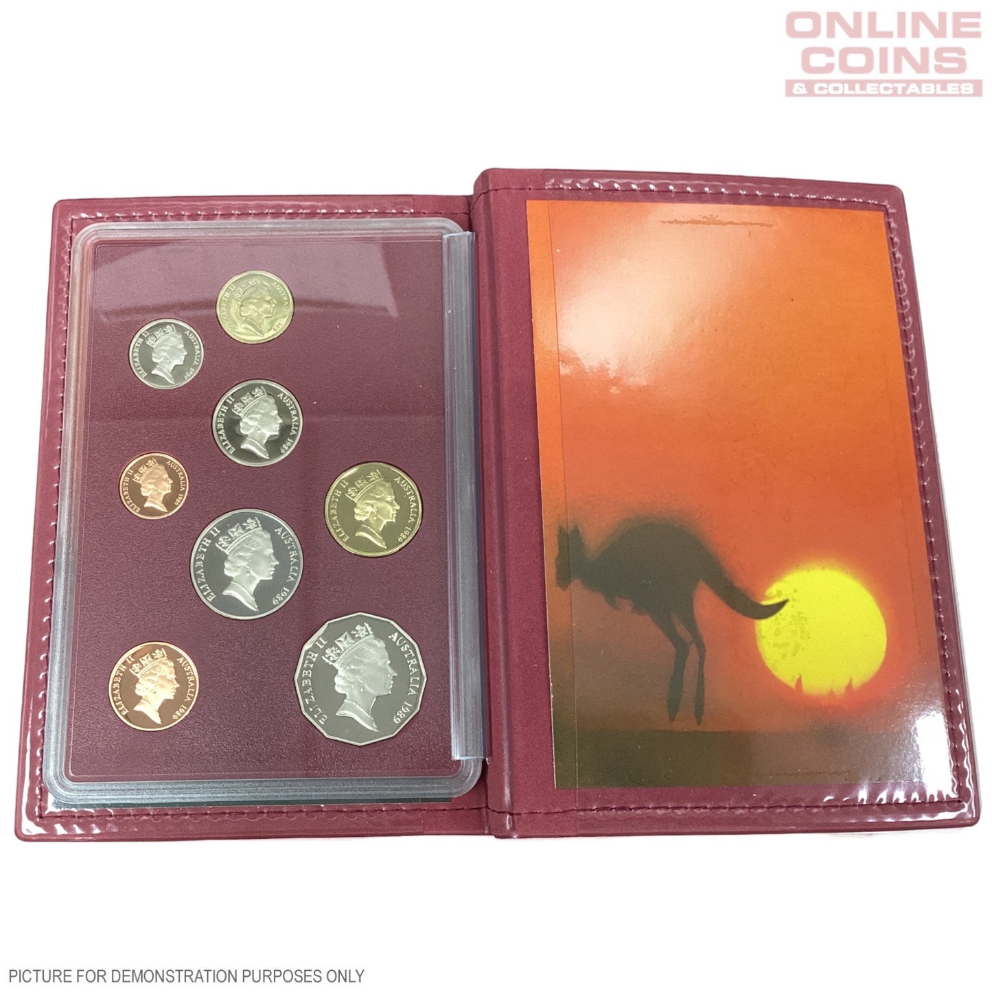 1989 Royal Australian Mint Eight Coin PROOF Year Set