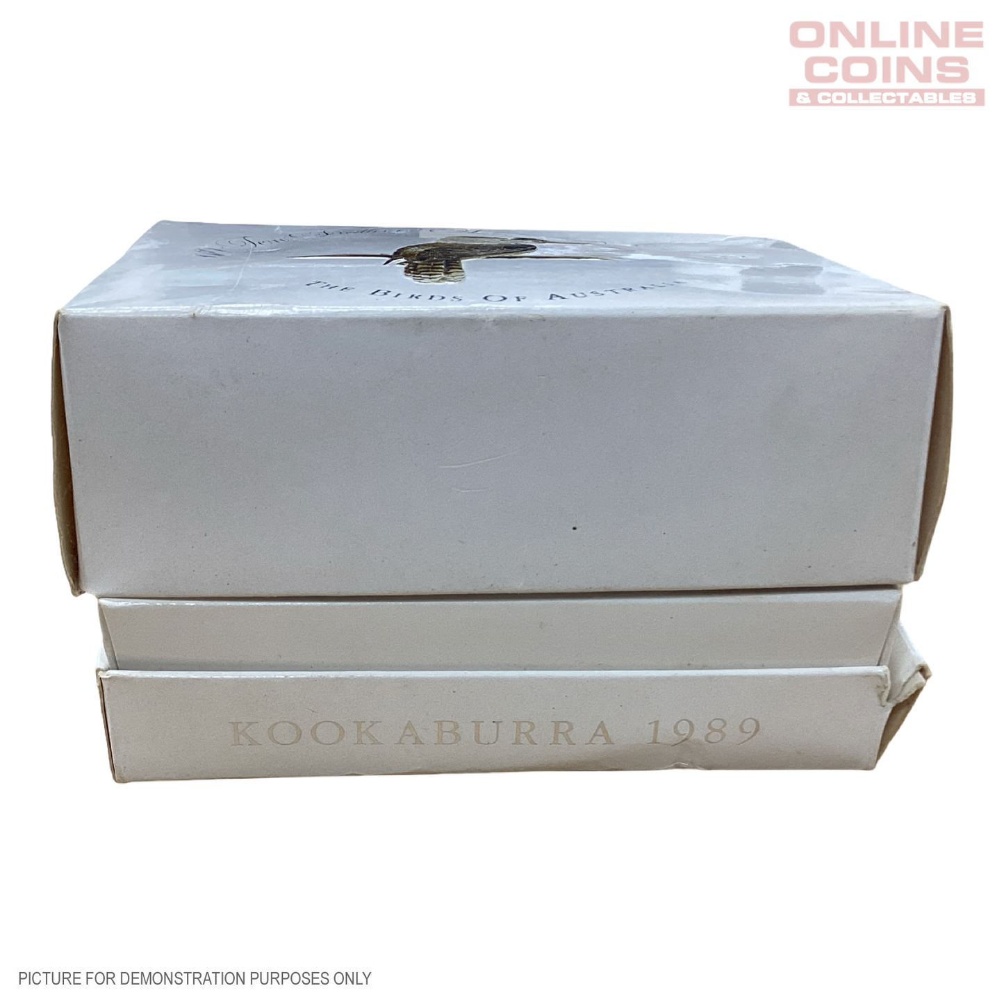Royal Australian Mint 1989 Ten Dollar Silver Piedfort Coin In Damaged Box