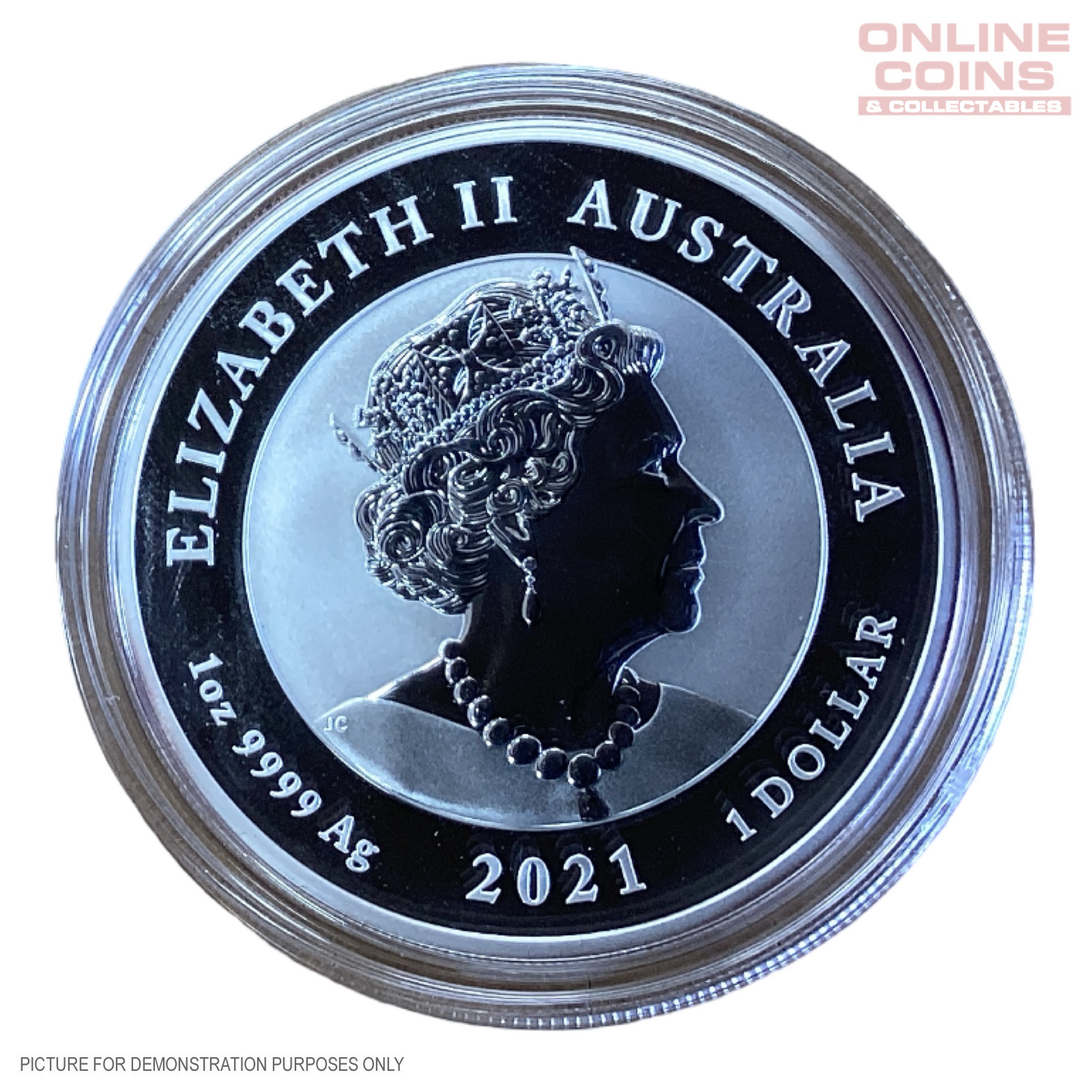 2021 Quokka 1oz 99.99% Silver Bullion Coin in Lighthouse Nobile Display Case