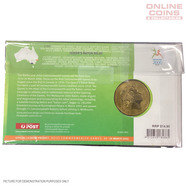 2006 - Australia Post - Royal Australian Mint - Queen's Baton Relay PNC