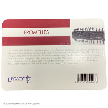 2016 - Royal Australian Mint - 100 Years of ANZAC - Fromelles