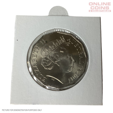 2017 Loose Ford Australian Classics Coloured 50c Coin In 2x2 From Ford Collection Tin - XY Falcon GT-HO