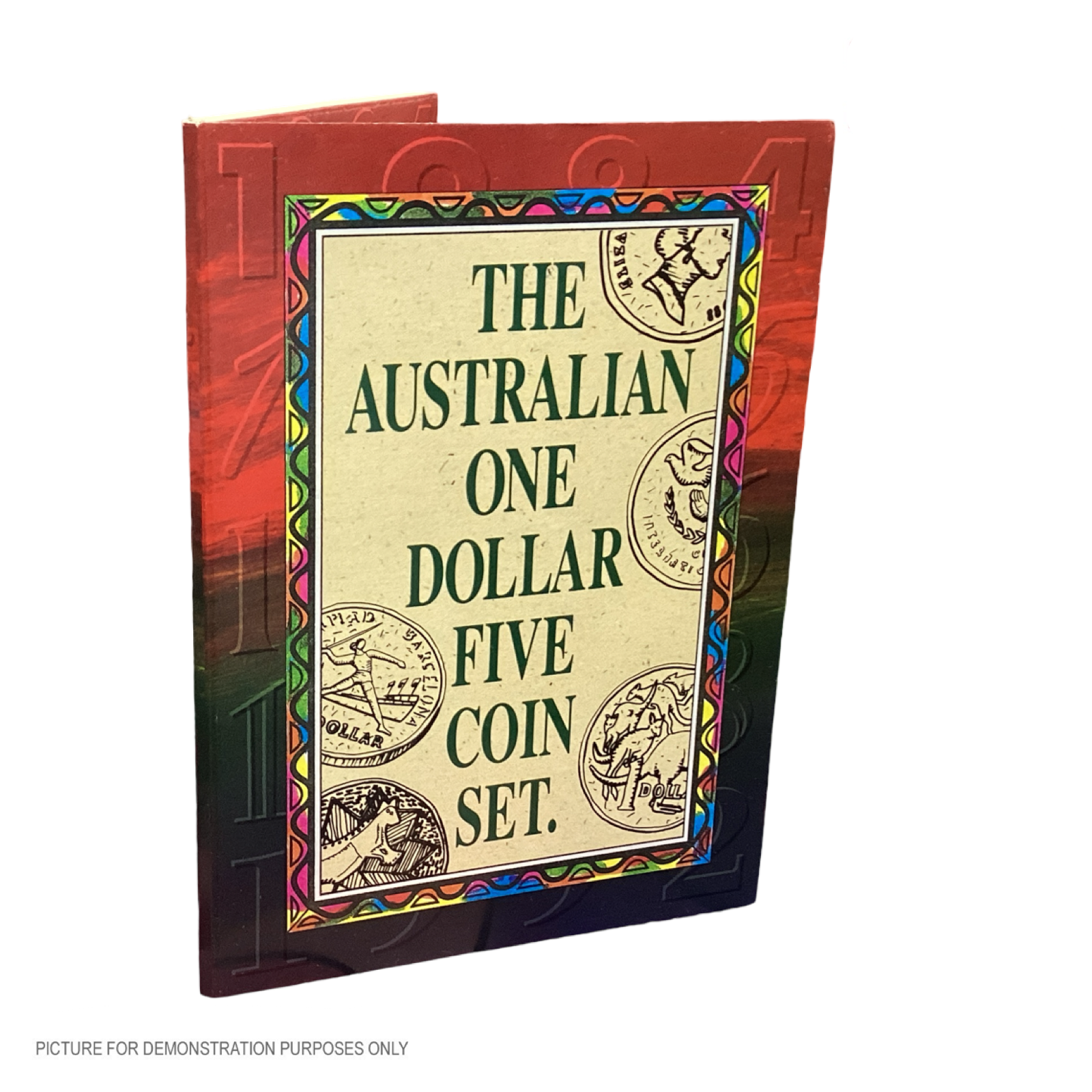1984-1992 Royal Australian Mint - UNC $1 Five Coin Set