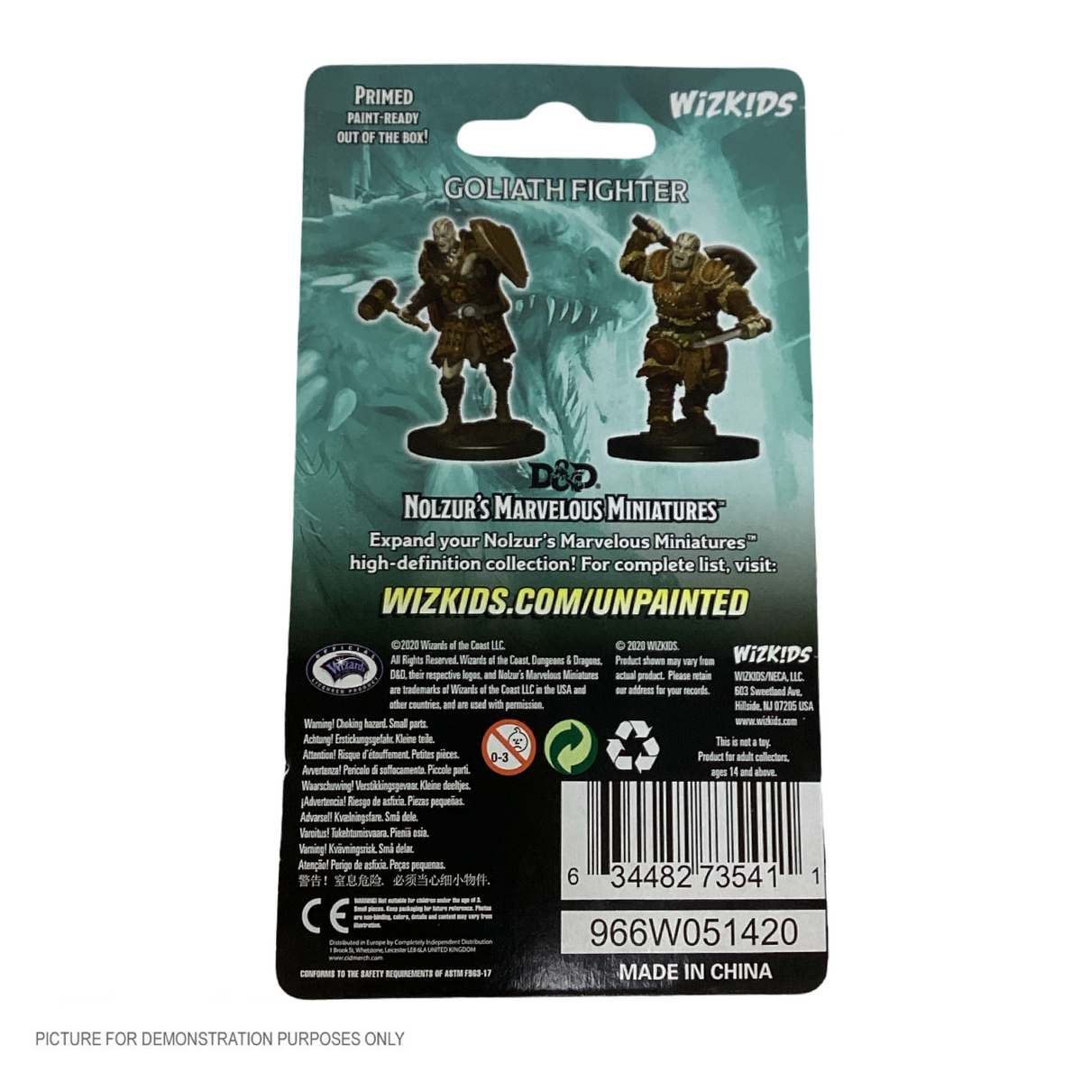 D&D Nolzurs Marvelous Unpainted Miniatures Male Goliath Fighter