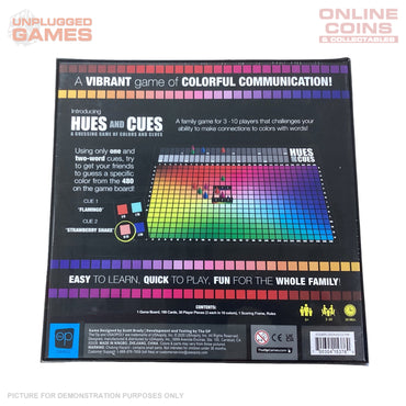 Hues and Cues - A Guessing Game Of Colours And Clues