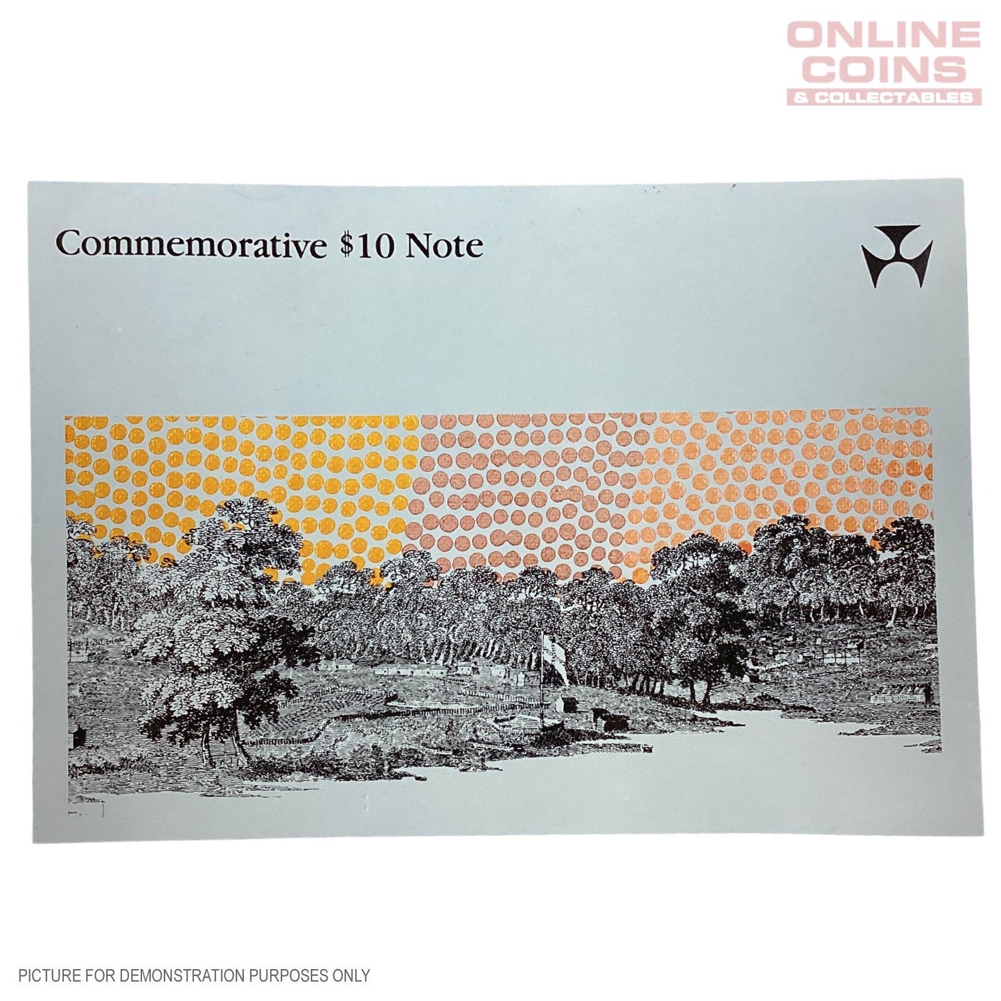 1988 Bicentenary Polymer $10 Note in Folder (No envelope)