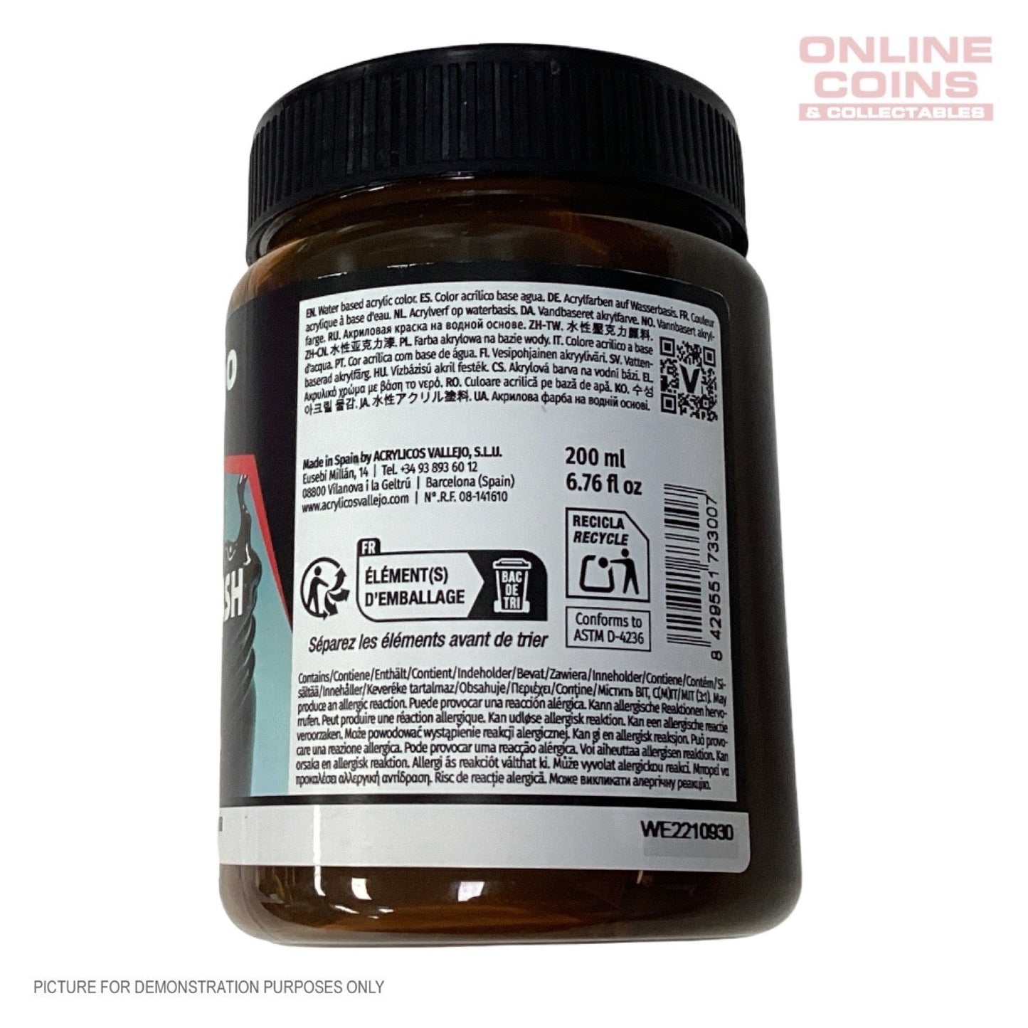 Vallejo - Game Colour - Sepia Wash 200ml