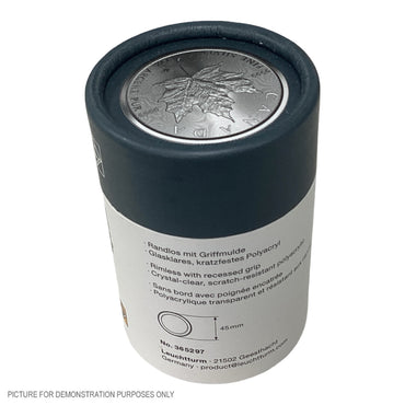 Lighthouse ULTRA PERFECT FIT 38mm Coin Capsules - Suit 1oz Silver Canadian Maple Leaf