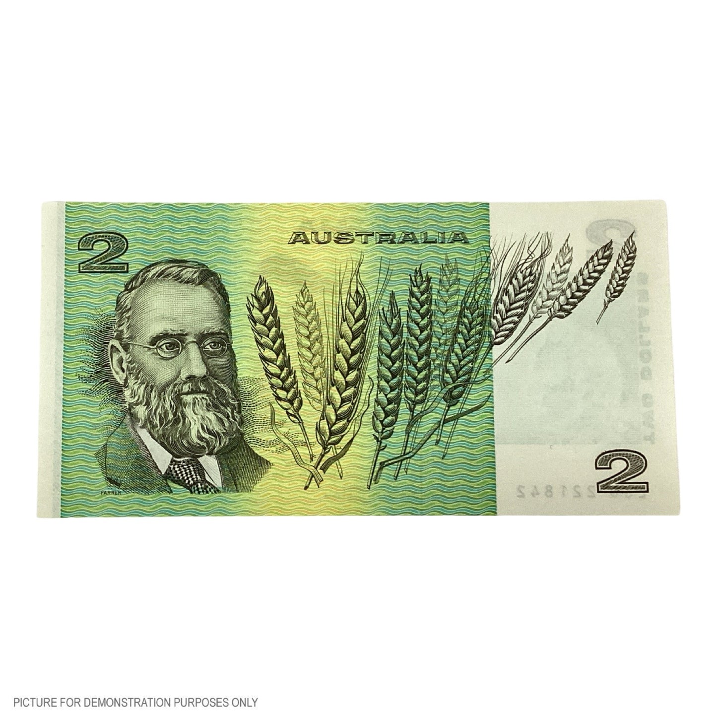 1985 UNC $2 Johnston/Fraser Paper Note (Australia)