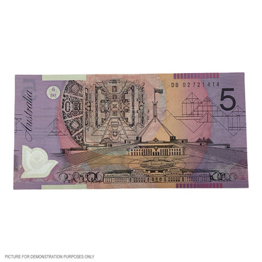 2002 UNC $5 Mcfarlane/Henry Polymer Note (Australia)