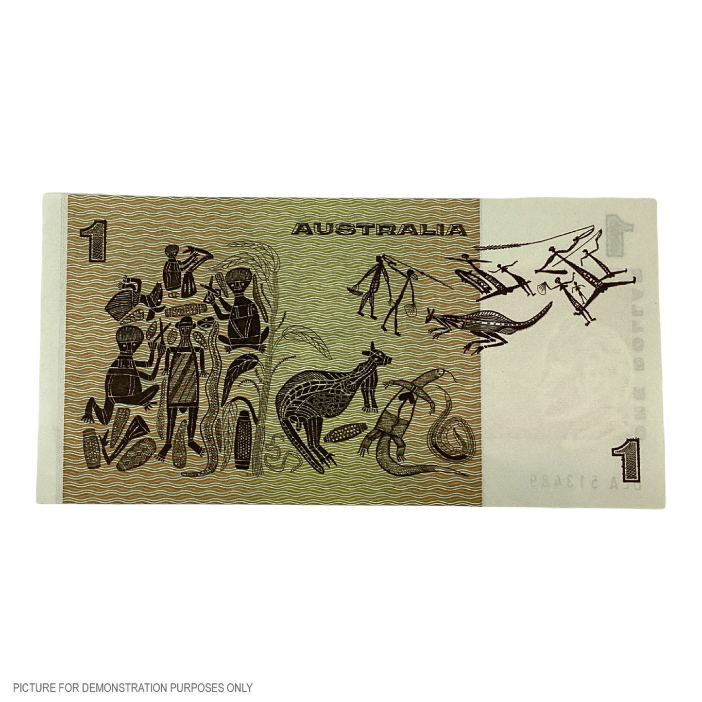 1982 AUNC $1 Johnston/Stone Paper Note (Australia)