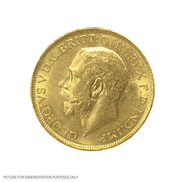 1911 Sydney Mint - King George V - St George Reverse - Australian Gold Sovereign