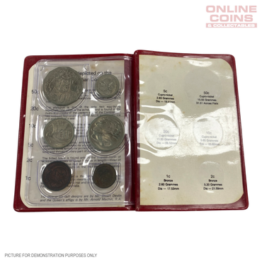 1973 Six Coin Uncirculated Year Set