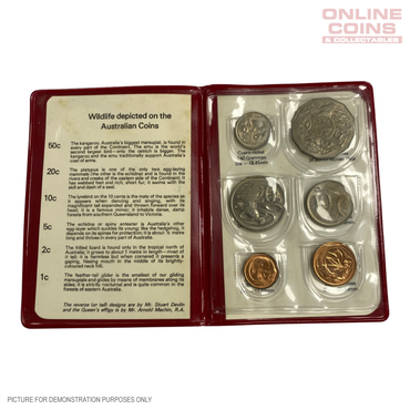 1978 Uncirculated Coin Year Set in Red Folder