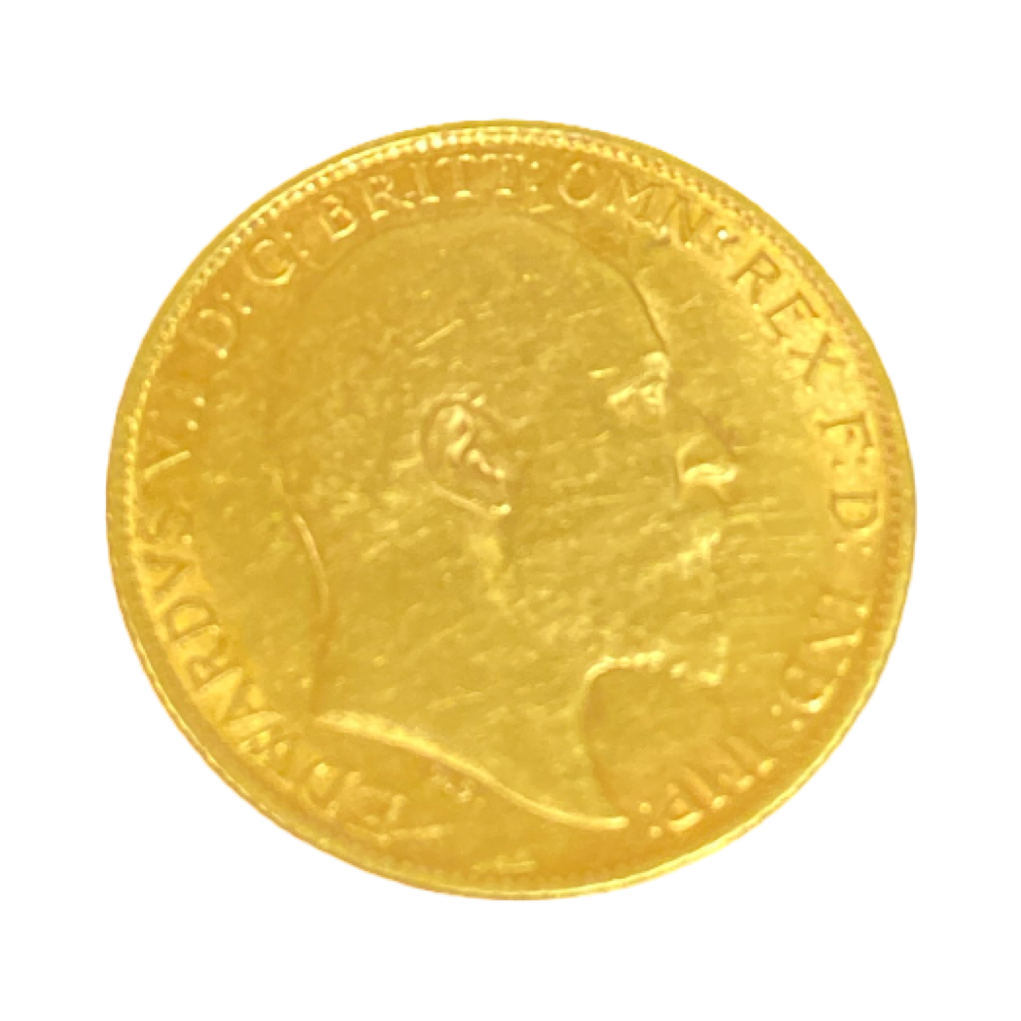 1909 Melbourne Mint King Edward VII St George Reverse Half Sovereign
