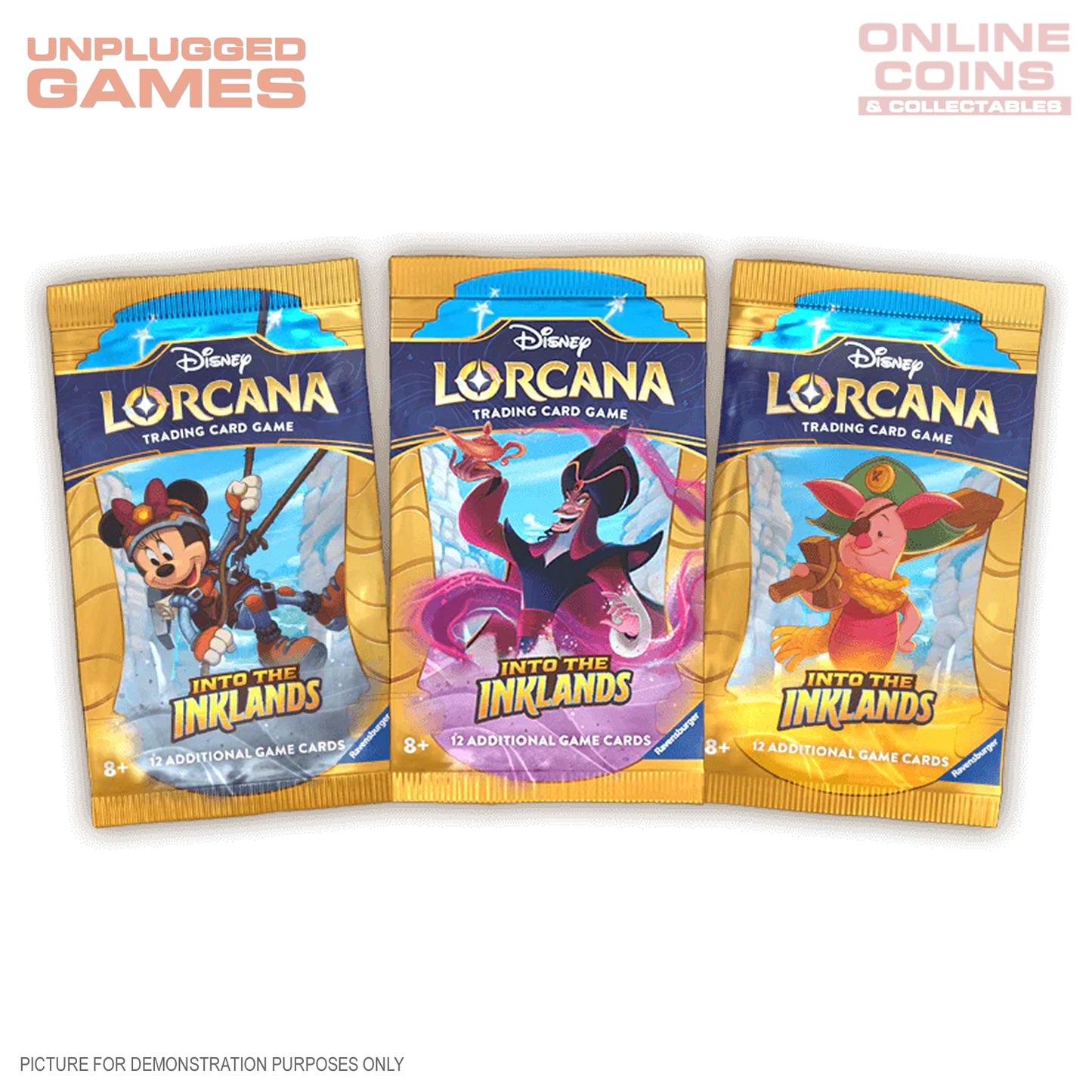 Lorcana - Series 3 - DLC Into The Inklands - SEALED SINGLE BOOSTER PACK