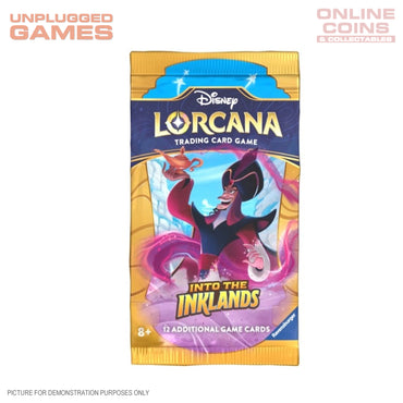 Lorcana - Series 3 - DLC Into The Inklands - SEALED SINGLE BOOSTER PACK