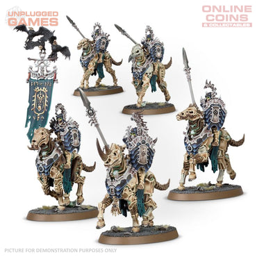 Warhammer Age of Sigmar - Ossiarch Bonereapers Kavalos Deathriders