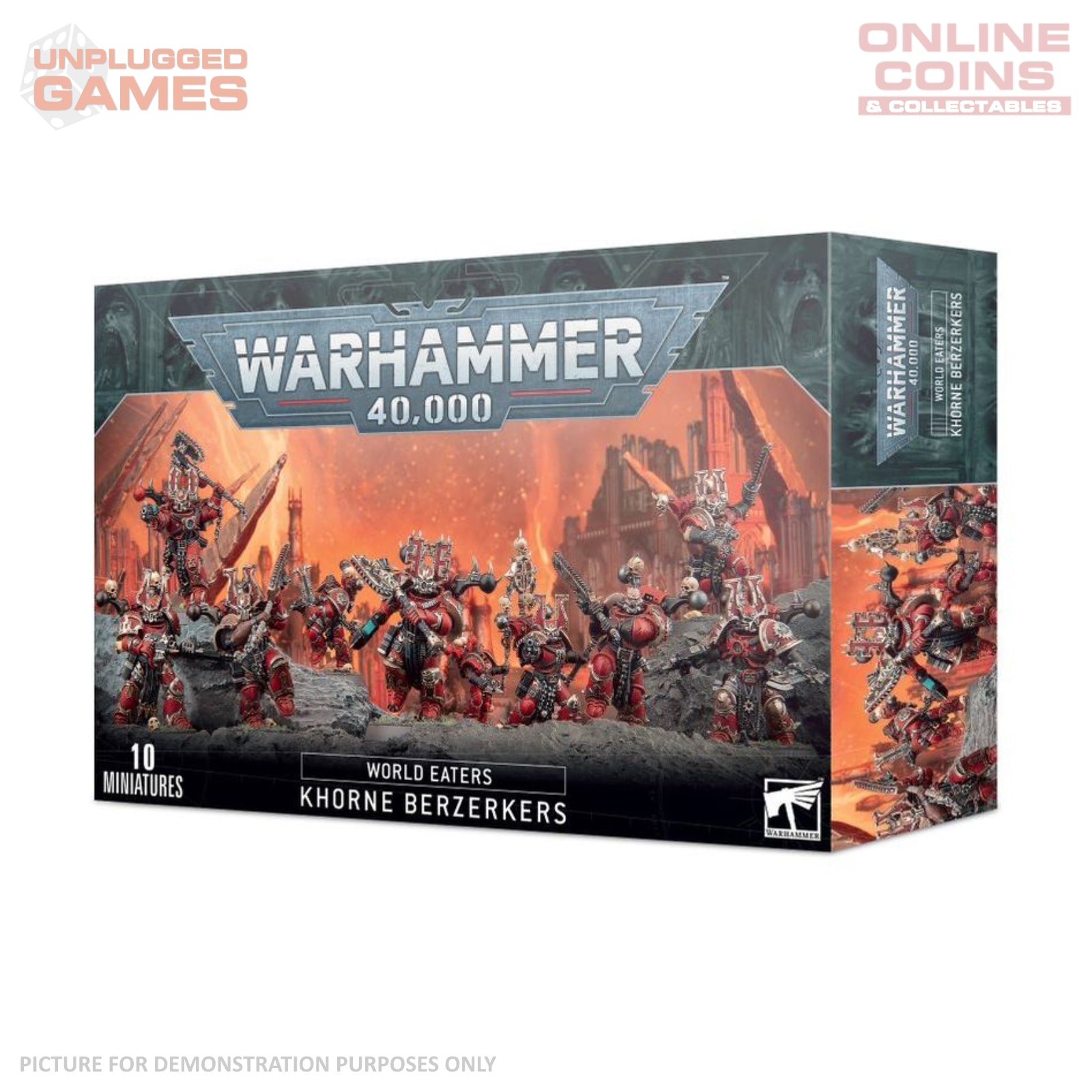 Warhammer 40,000 - World Eaters Khorne Berzerkers