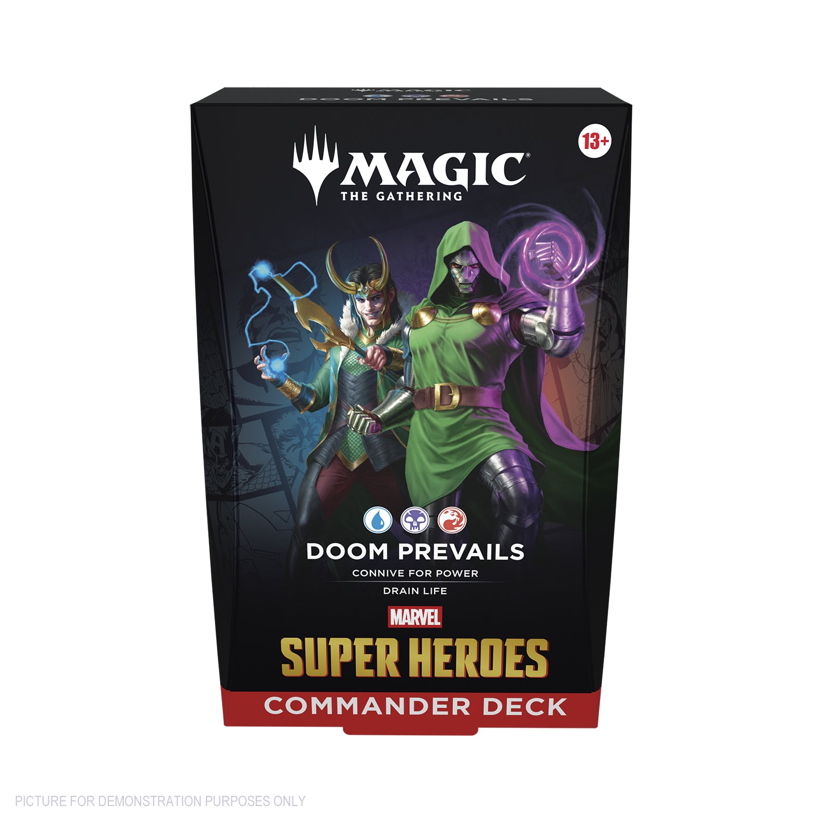 mtg commander decks marvel Magic: The Gathering® | Marvel Super Heroes Commander Deck | Doom Prevails