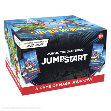 Magic: The Gathering® | Marvel Super Heroes SEALED Jumpstart Booster Box of 24 Packs - PREORDER
