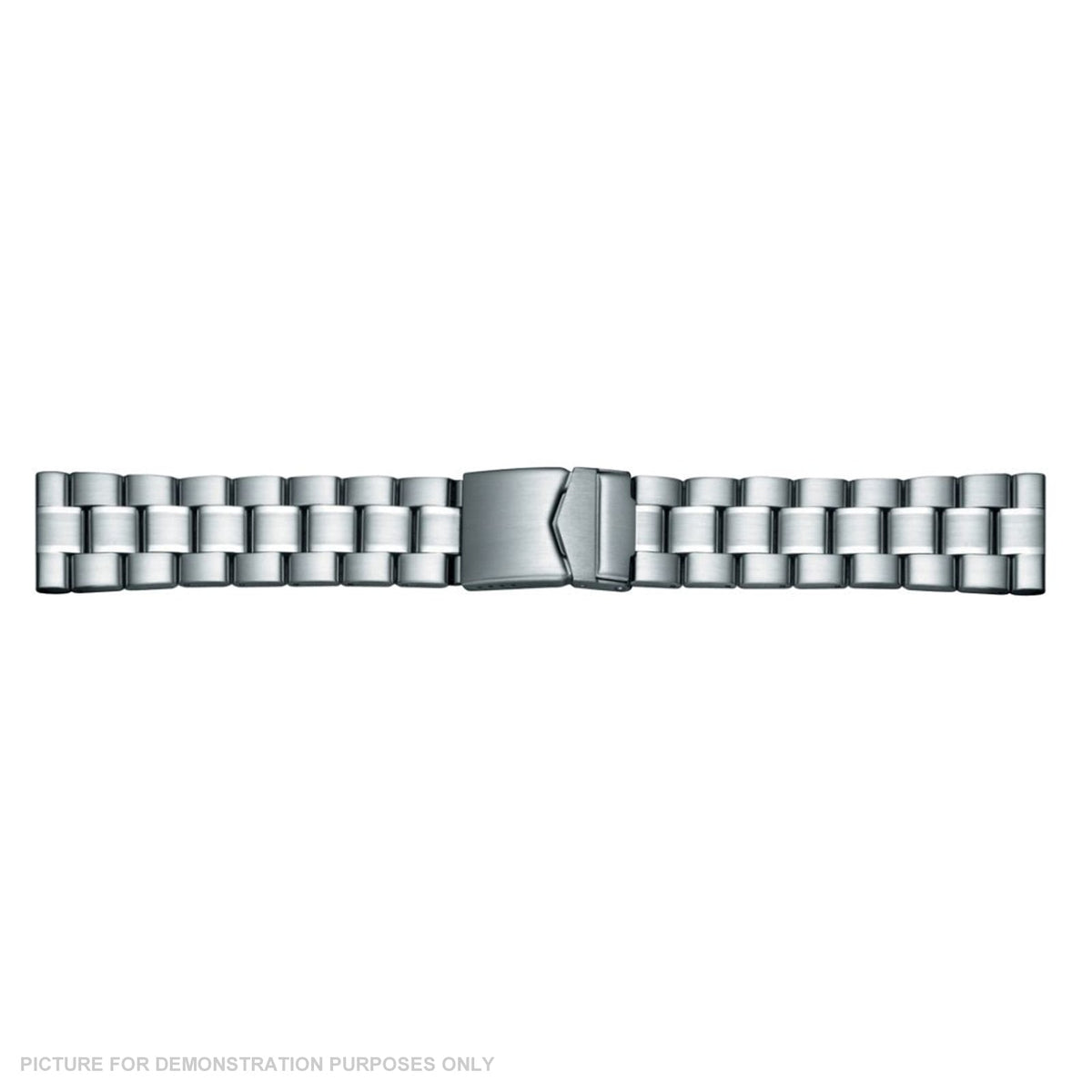 Condor 22mm Gents Stainless Steel Watch Strap with Safety Clasp
