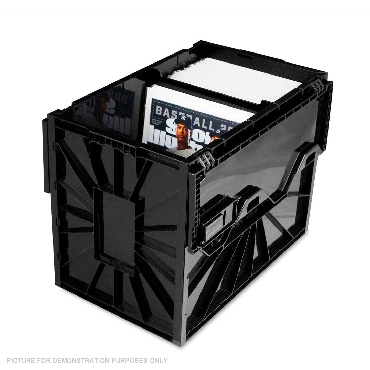 BCW Magazine & Document Bin - BLACK