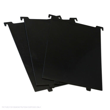 BCW Magazine & Document Bin Partition - BLACK - PRE ORDER